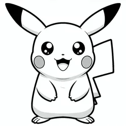 Pikachu Coloring Pages PDF - Free Printable Sheets - 42