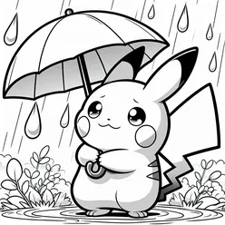 Pikachu Coloring Pages PDF - Free Printable Sheets - 44