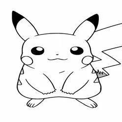 Pikachu Coloring Pages PDF - Free Printable Sheets - 48