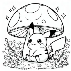 Pikachu Coloring Pages PDF - Free Printable Sheets - 53
