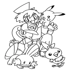 Pikachu Coloring Pages PDF - Free Printable Sheets - 56
