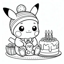 Pikachu Coloring Pages PDF - Free Printable Sheets - 58