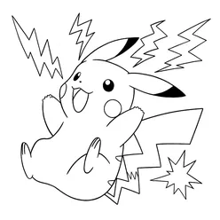 Pikachu Coloring Pages PDF - Free Printable Sheets - 59