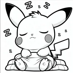 Pikachu Coloring Pages PDF - Free Printable Sheets - 60