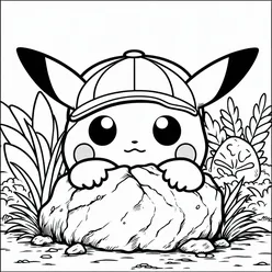 Pikachu Coloring Pages PDF - Free Printable Sheets - 62