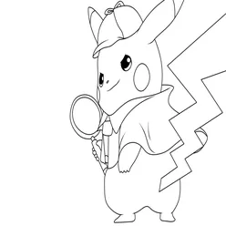 Pikachu Coloring Pages PDF - Free Printable Sheets - 63