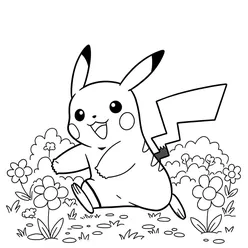 Pikachu Coloring Pages PDF - Free Printable Sheets - 65