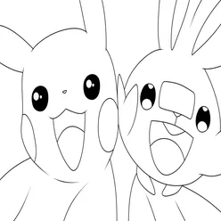 Pikachu Coloring Pages PDF - Free Printable Sheets - 70