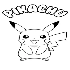Pikachu Coloring Pages PDF - Free Printable Sheets - 72