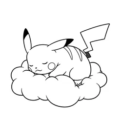 Pikachu Coloring Pages PDF - Free Printable Sheets - 73