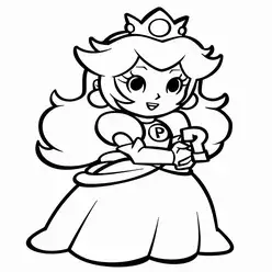 Princess Printable Coloring Book Pdf - 3