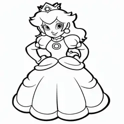 Princess Printable Coloring Book Pdf - 2