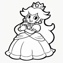 Princess Printable Coloring Book Pdf - 5
