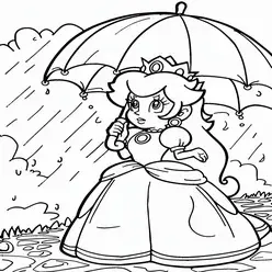 Princess Printable Coloring Book Pdf - 6