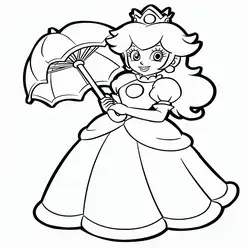 Princess Printable Coloring Book Pdf - 7