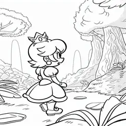 Princess Printable Coloring Book Pdf - 15
