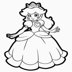 Princess Printable Coloring Book Pdf - 19