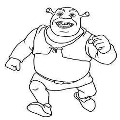 Shrek Printable Coloring Book Pdf - 0
