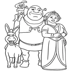 Shrek Printable Coloring Book Pdf - 5