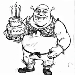 Shrek Printable Coloring Book Pdf - 8