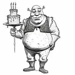 Shrek Printable Coloring Book Pdf - 18