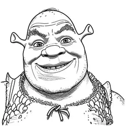 Shrek Printable Coloring Book Pdf - 30