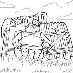 Shrek Printable Coloring Book Pdf - 38