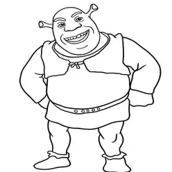 Shrek Printable Coloring Book Pdf - 40