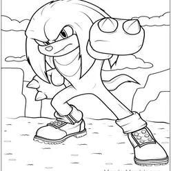 Sonic Coloring Pages PDF - Free Printable Sheets - 11