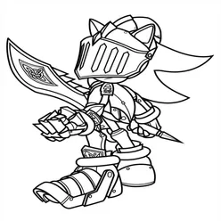 Sonic Coloring Pages PDF - Free Printable Sheets - 14
