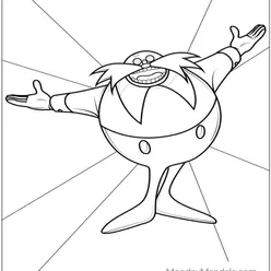 Sonic Coloring Pages PDF - Free Printable Sheets - 16