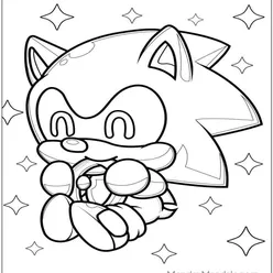 Sonic Coloring Pages PDF - Free Printable Sheets - 18