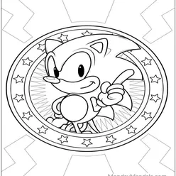 Sonic Coloring Pages PDF - Free Printable Sheets - 32