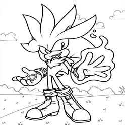 Sonic Coloring Pages PDF - Free Printable Sheets - 33