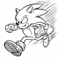 Sonic Coloring Pages PDF - Free Printable Sheets - 42