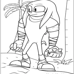Sonic Coloring Pages PDF - Free Printable Sheets - 54