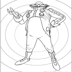 Sonic Coloring Pages PDF - Free Printable Sheets - 1