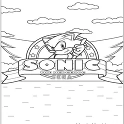 Sonic Coloring Pages PDF - Free Printable Sheets - 59