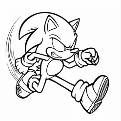Sonic Coloring Pages PDF - Free Printable Sheets - 60