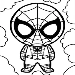 Spiderman Coloring Pages PDF - Free Printable Sheets - 5