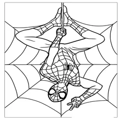 Spiderman Coloring Pages PDF - Free Printable Sheets - 13