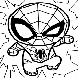 Spiderman Coloring Pages PDF - Free Printable Sheets - 16