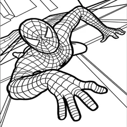 Spiderman Coloring Pages PDF - Free Printable Sheets - 22