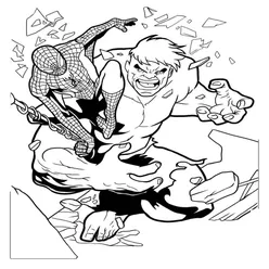 Spiderman Coloring Pages PDF - Free Printable Sheets - 24