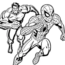 Spiderman Coloring Pages PDF - Free Printable Sheets - 26