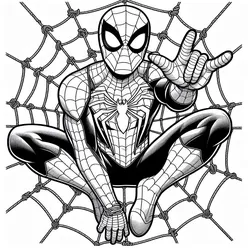 Spiderman Coloring Pages PDF - Free Printable Sheets - 30