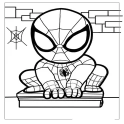 Spiderman Coloring Pages PDF - Free Printable Sheets - 33