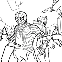 Spiderman Coloring Pages PDF - Free Printable Sheets - 3