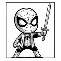 Spiderman Coloring Pages PDF - Free Printable Sheets - 39