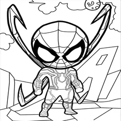 Spiderman Coloring Pages PDF - Free Printable Sheets - 41
